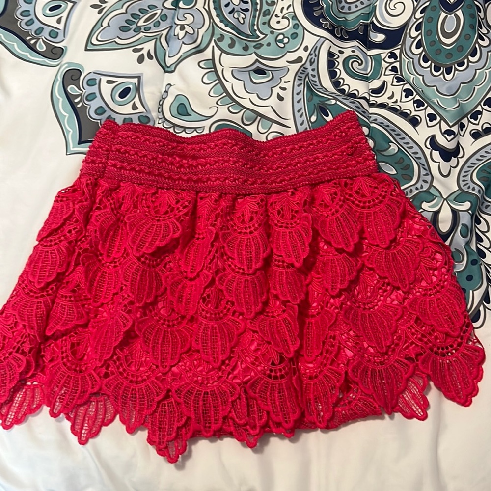 Pink skirt